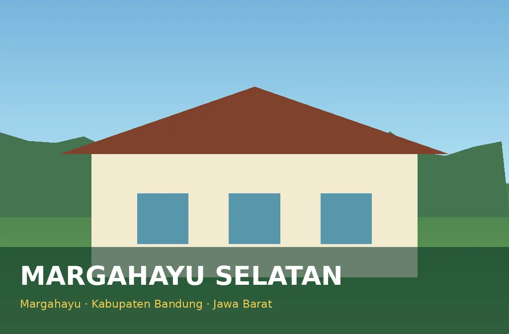 Ilustrasi Pertanian & pertanian, budaya lokal dan UMKM Desa Margahayu Selatan